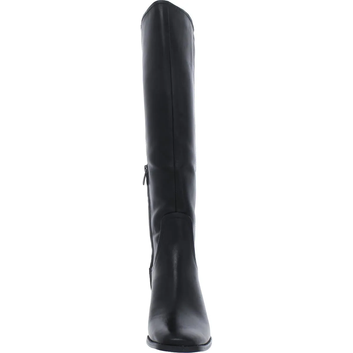 27 Edit Womens Edda Leather Wide Calf Knee-High Boots