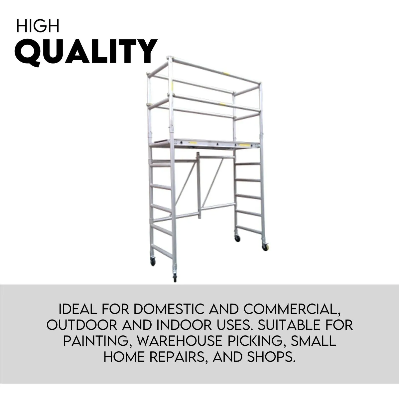 3.0M Aluminium Scaffold Mobile Tower Single Width Platform