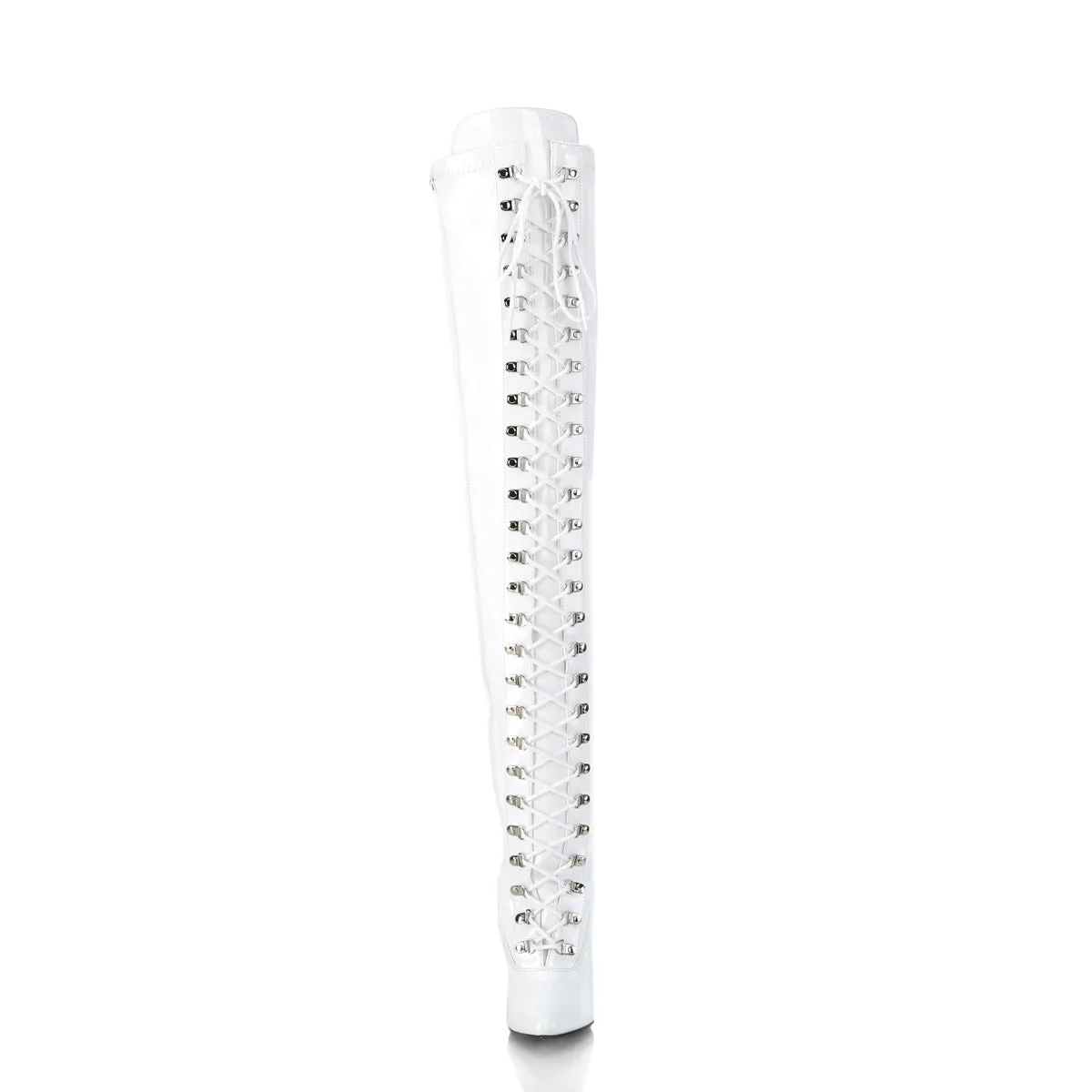 5 Inch Heel SEDUCE-3024 White Pat