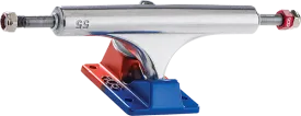 Ace Af1 55/8.5 Polished/Anodized Blu&Org Skateboard Trucks (Set of 2)