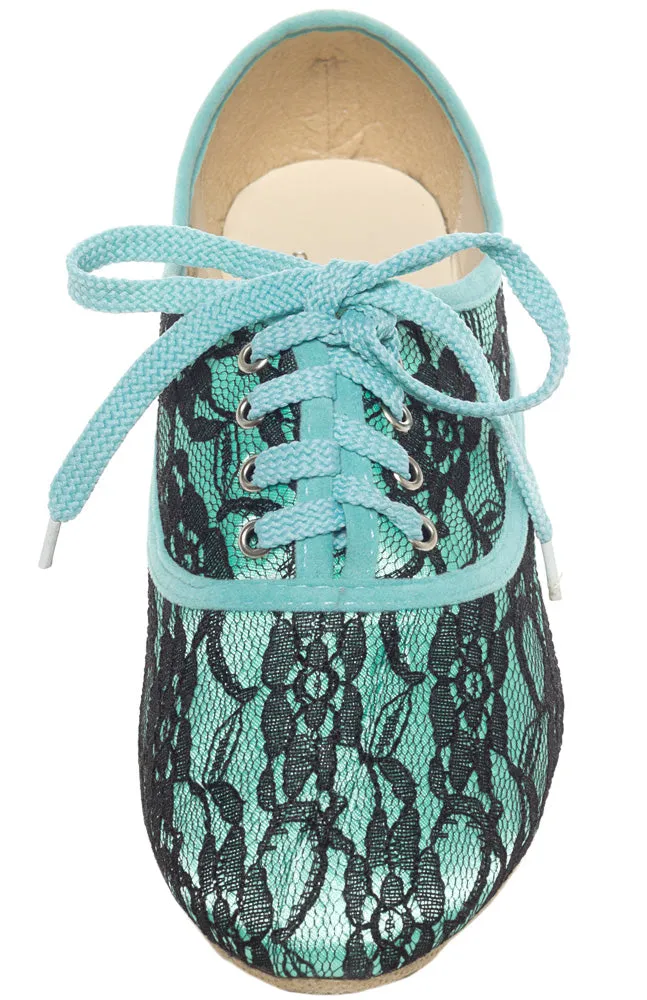 ACE OF LACE OXFORD SHOES MINT