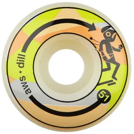 Alien Workshop Dill Send Help Skateboard Wheels 51mm - Custom White (Set of 4)