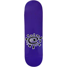 Always Do What You Should Do Purple @sun Skateboard Deck - 8.5