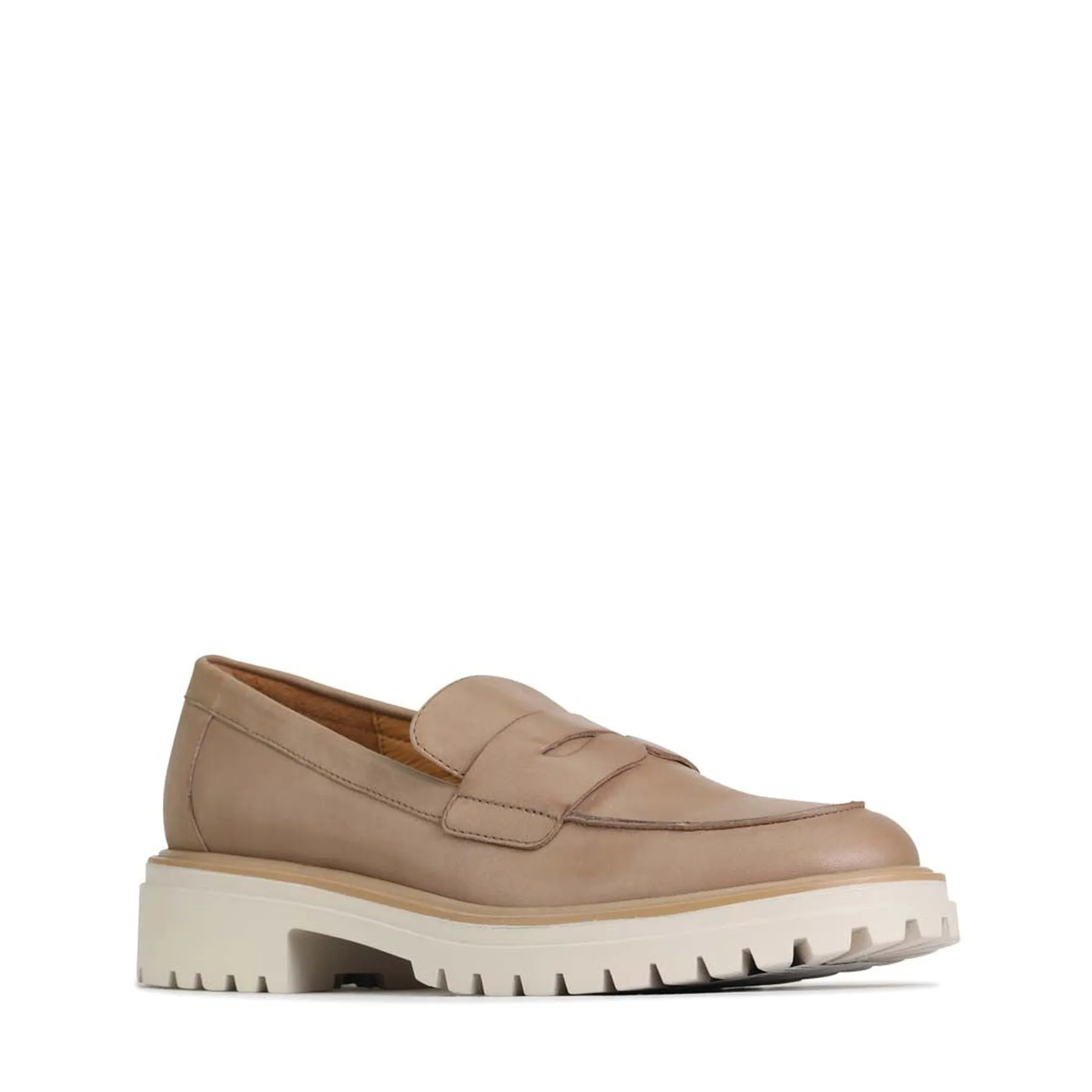 ANITA HEEL LOAFERS LEATHER