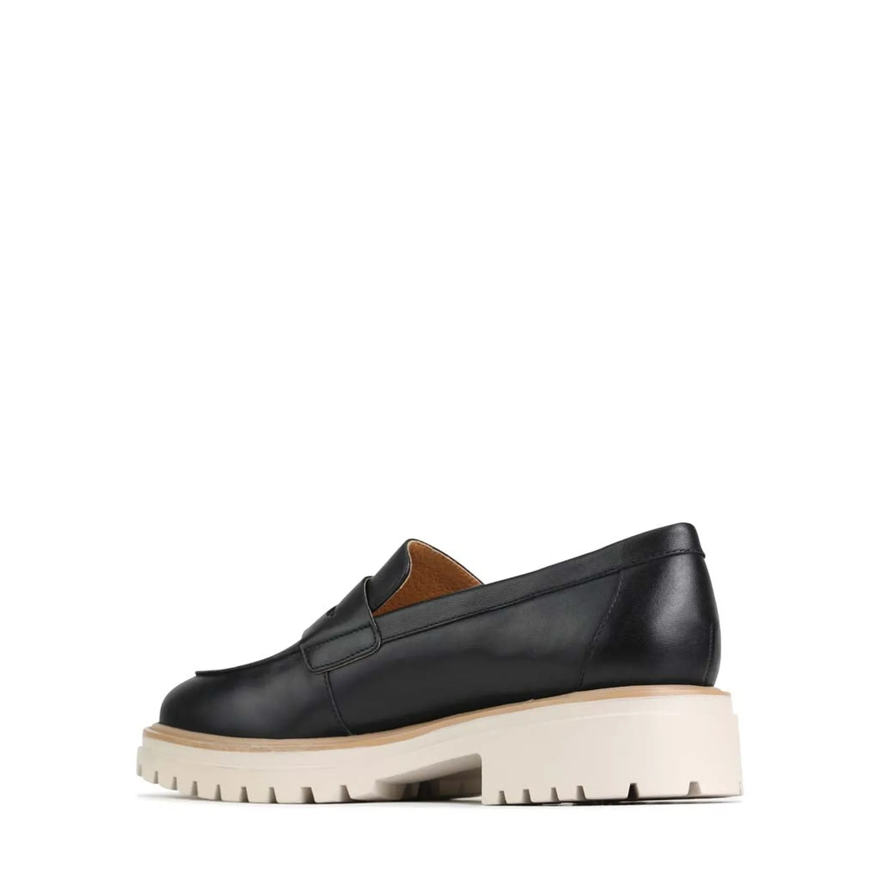 ANITA HEEL LOAFERS LEATHER