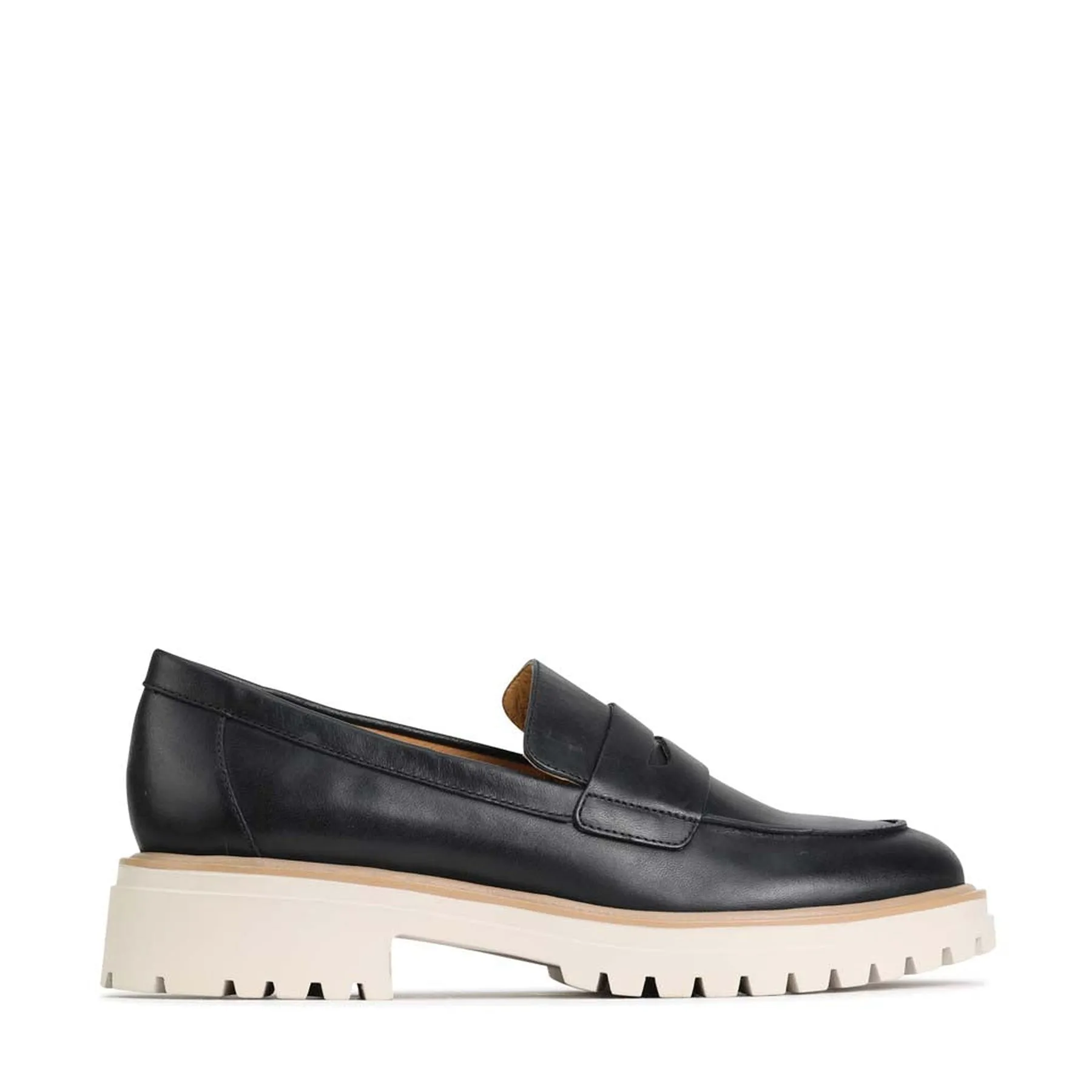 ANITA HEEL LOAFERS LEATHER
