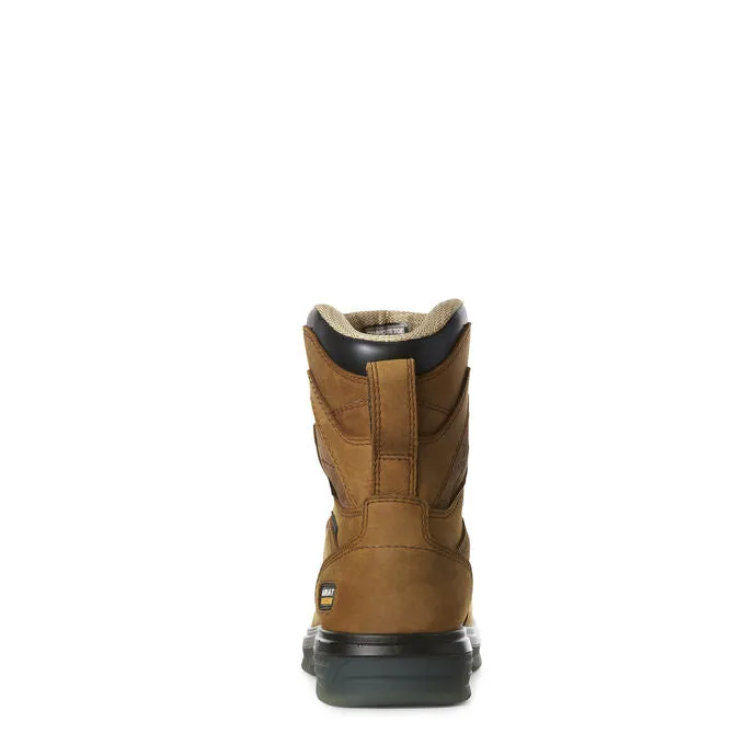 Ariat Men's 8" Turbo H2O Carbon Toe Work Boot - Aged Bark 10027326