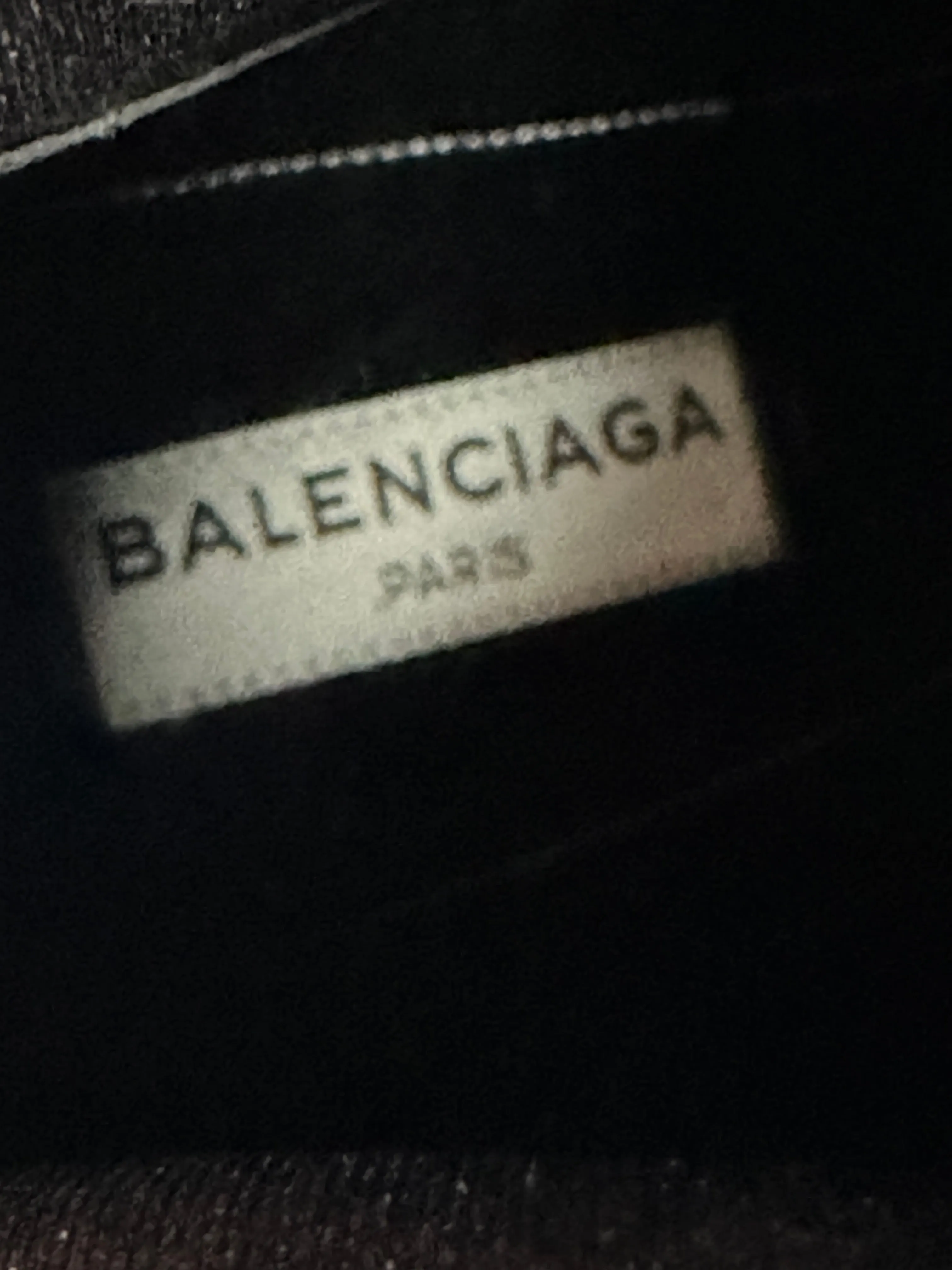 BALENCIAGA Black Leather Zip Up Boots • Size 38 to 40, 7.5 to 8
