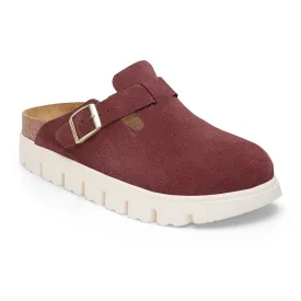 Birkenstock Boston Chunky Narrow Clog (Women) - Berry Crush Suede