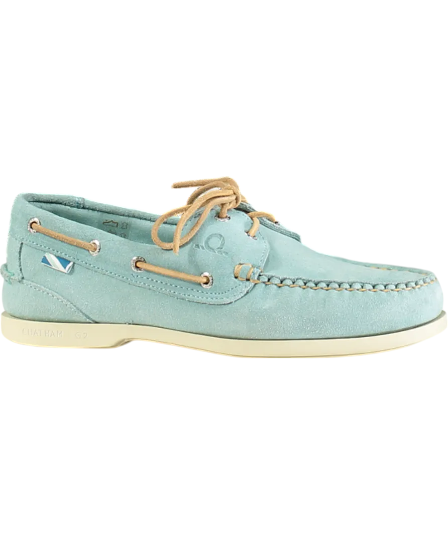 Chatham Green Pippa Lady Ii G2 Repello - Suede Leather Boat Shoes UK 5 EU 38 👠