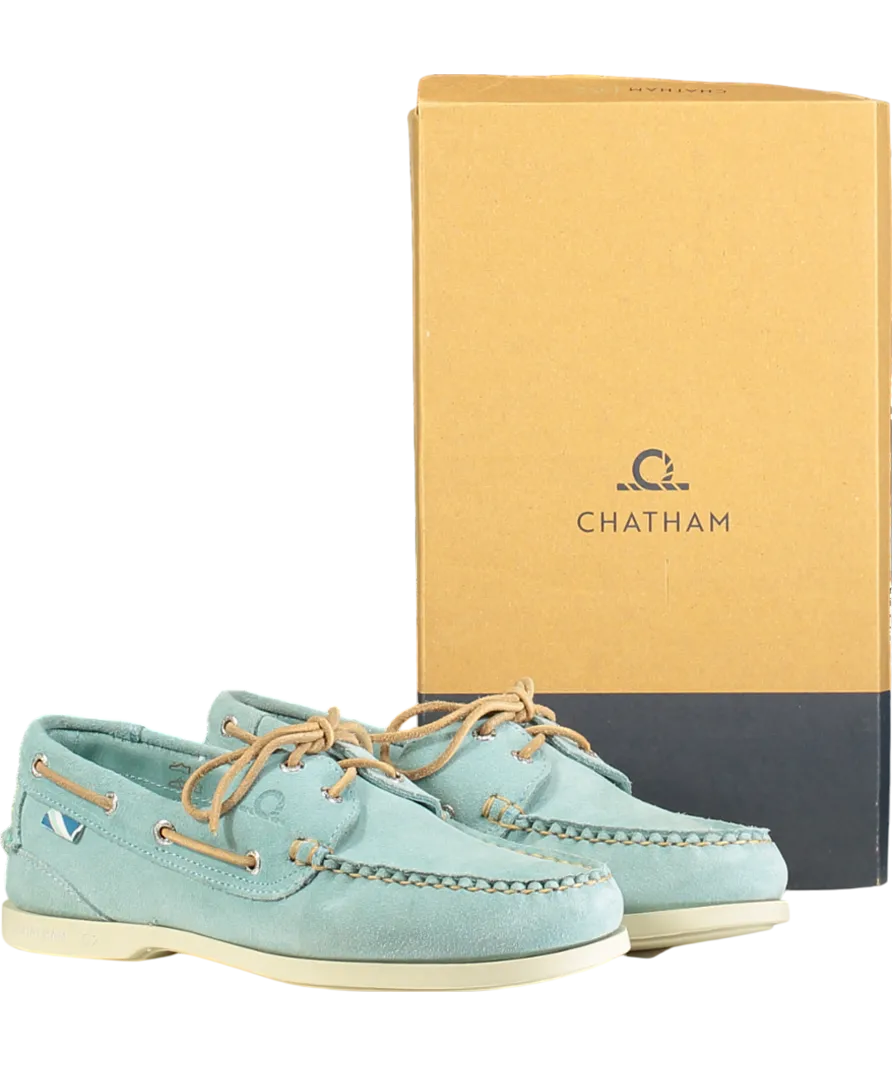 Chatham Green Pippa Lady Ii G2 Repello - Suede Leather Boat Shoes UK 5 EU 38 👠