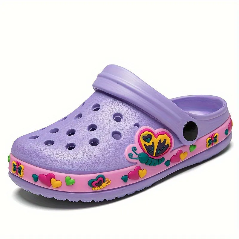Comfortable Cute Cartoon Clogs for Girls 🌟