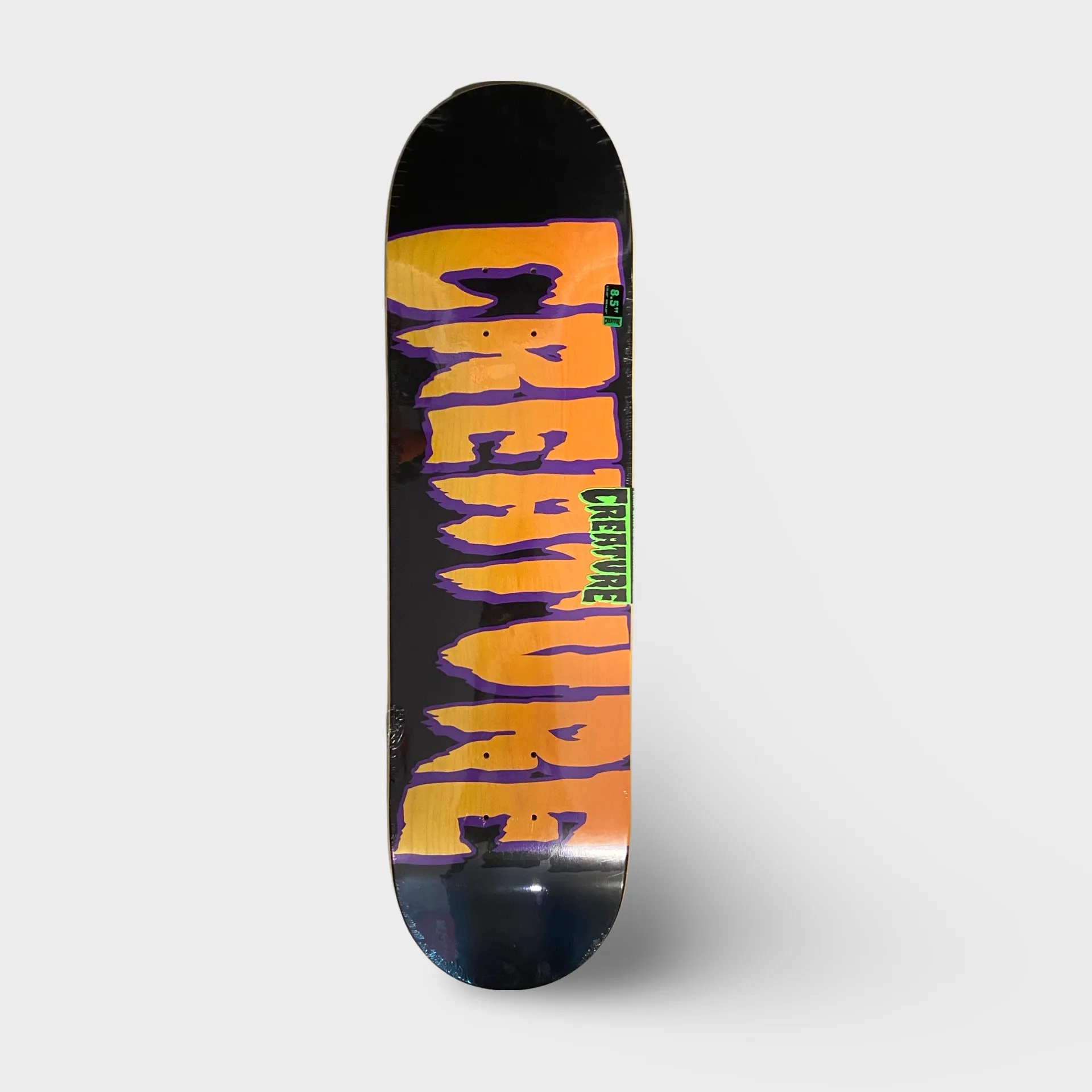 Creature Logo Outline Stumps Deck 8.5