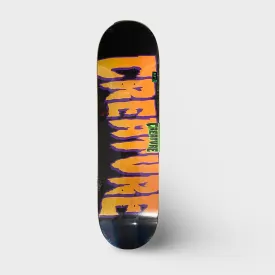 Creature Logo Outline Stumps Deck 8.5