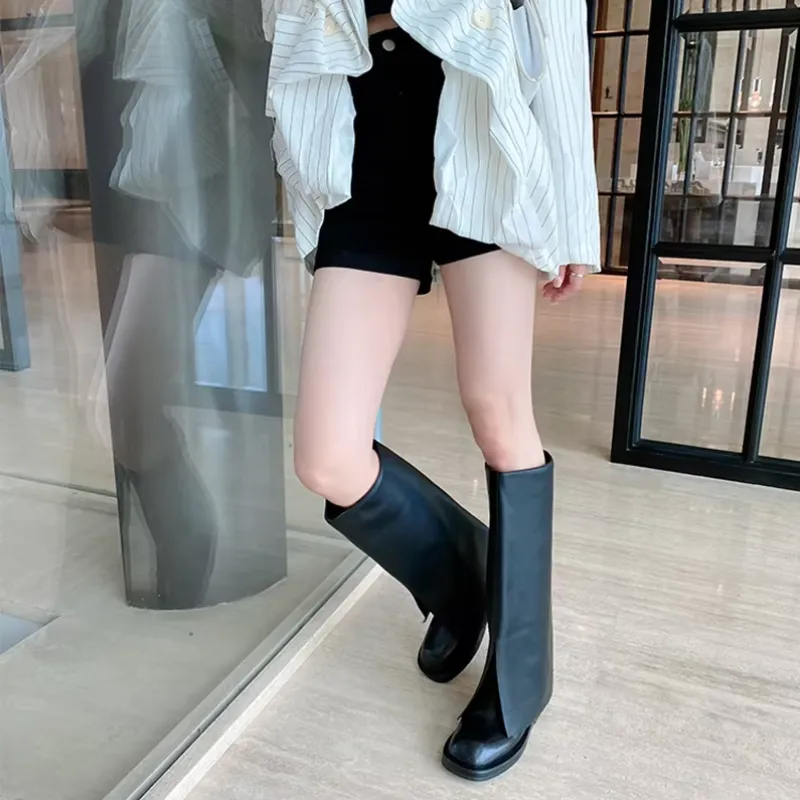 Crisp Fall Step High Boots