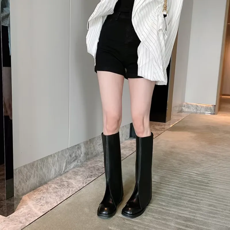 Crisp Fall Step High Boots