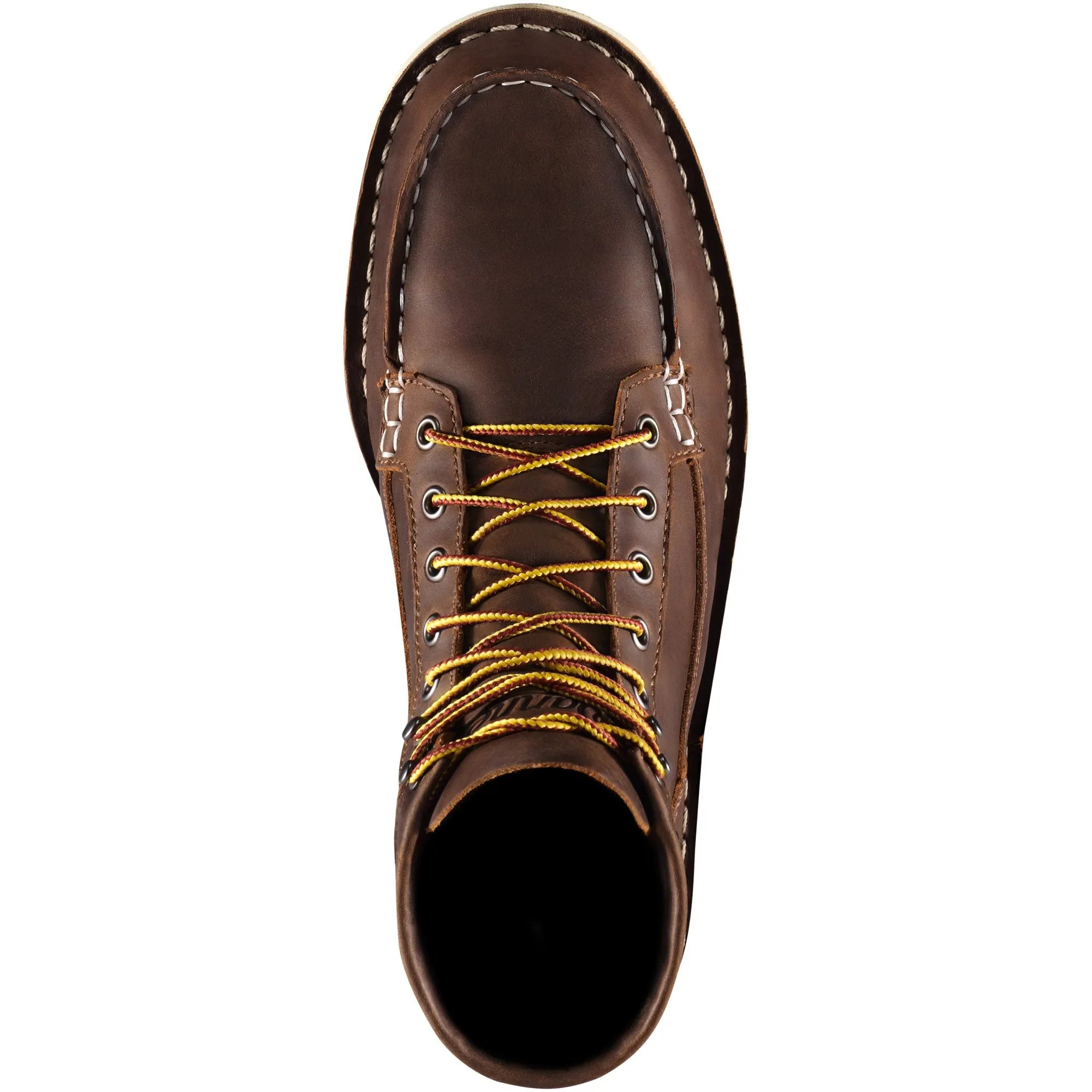 Danner Men's Bull Run Mocha Toe 6" Boot in Brown Steel Toe