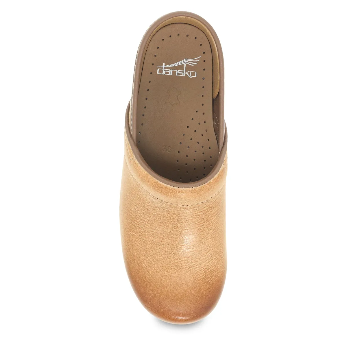 Dansko Women's Professional Clog in Honey Distressed