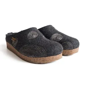 Haflinger Spirit Clog (Women) - Charcoal