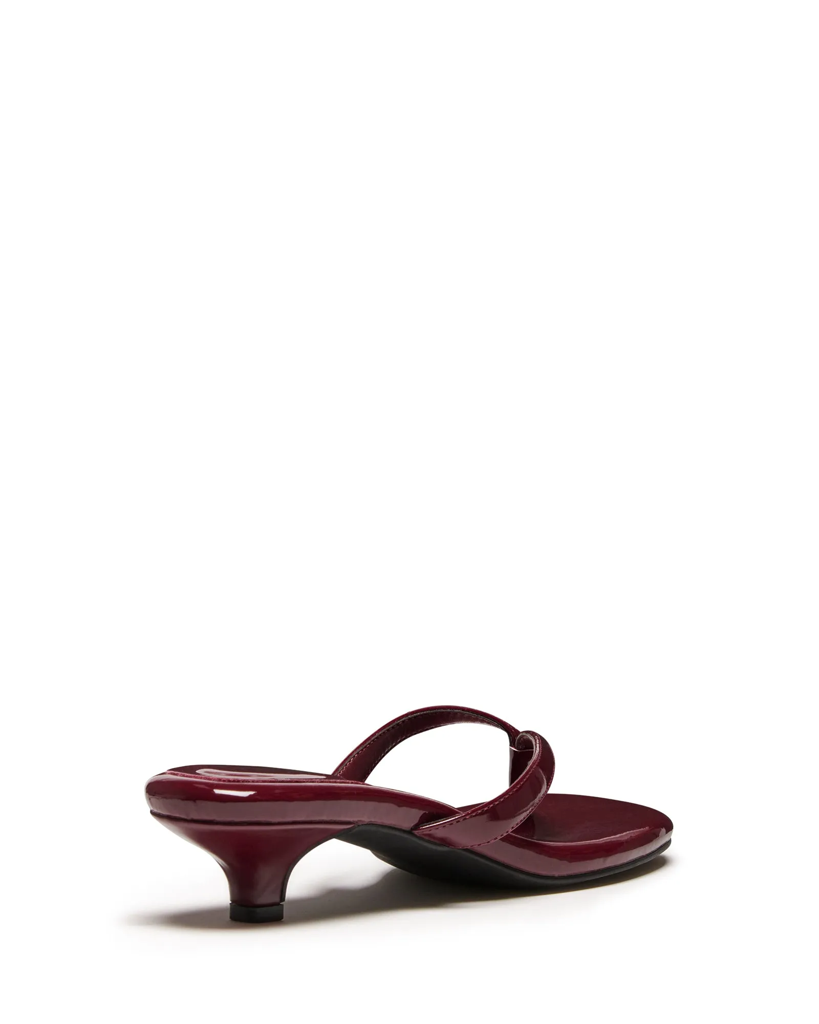 Heatwave Thong Heel Cherry Patent