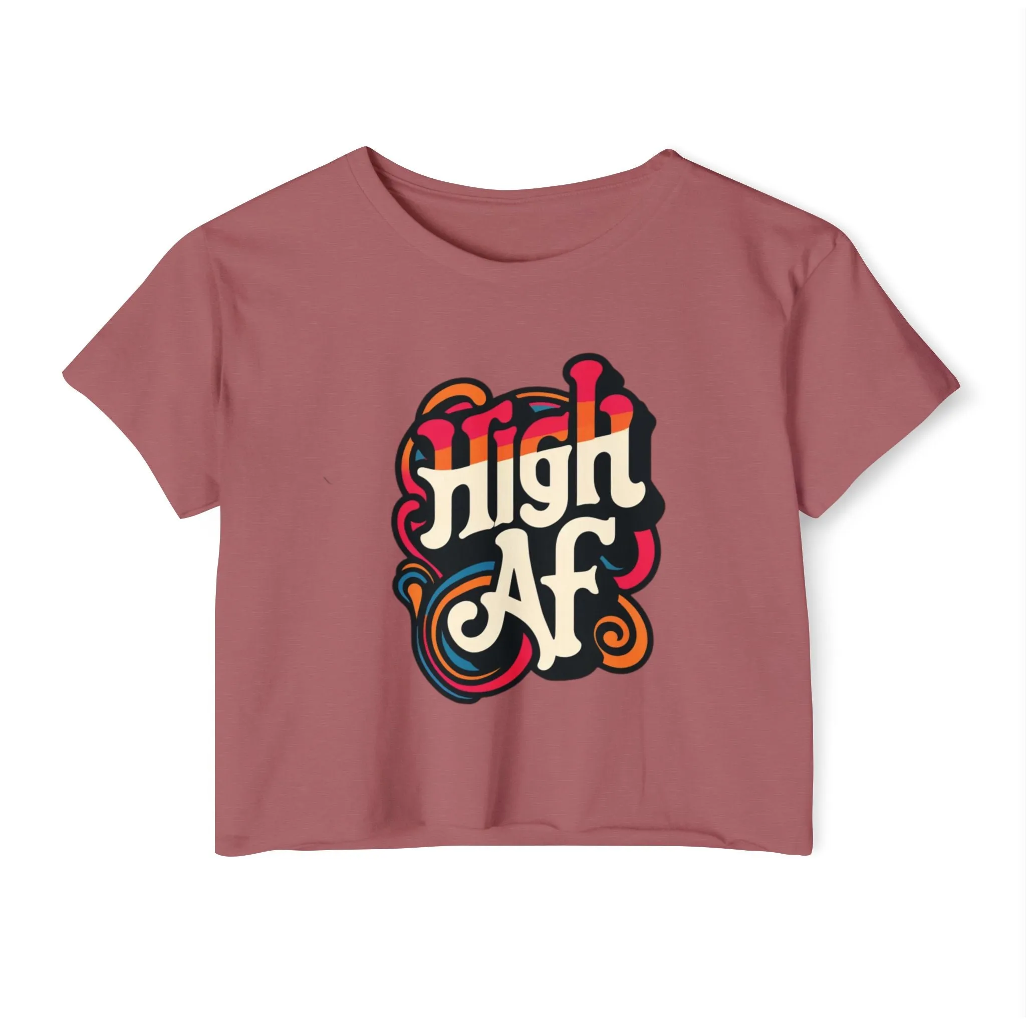 High AF Crop Top