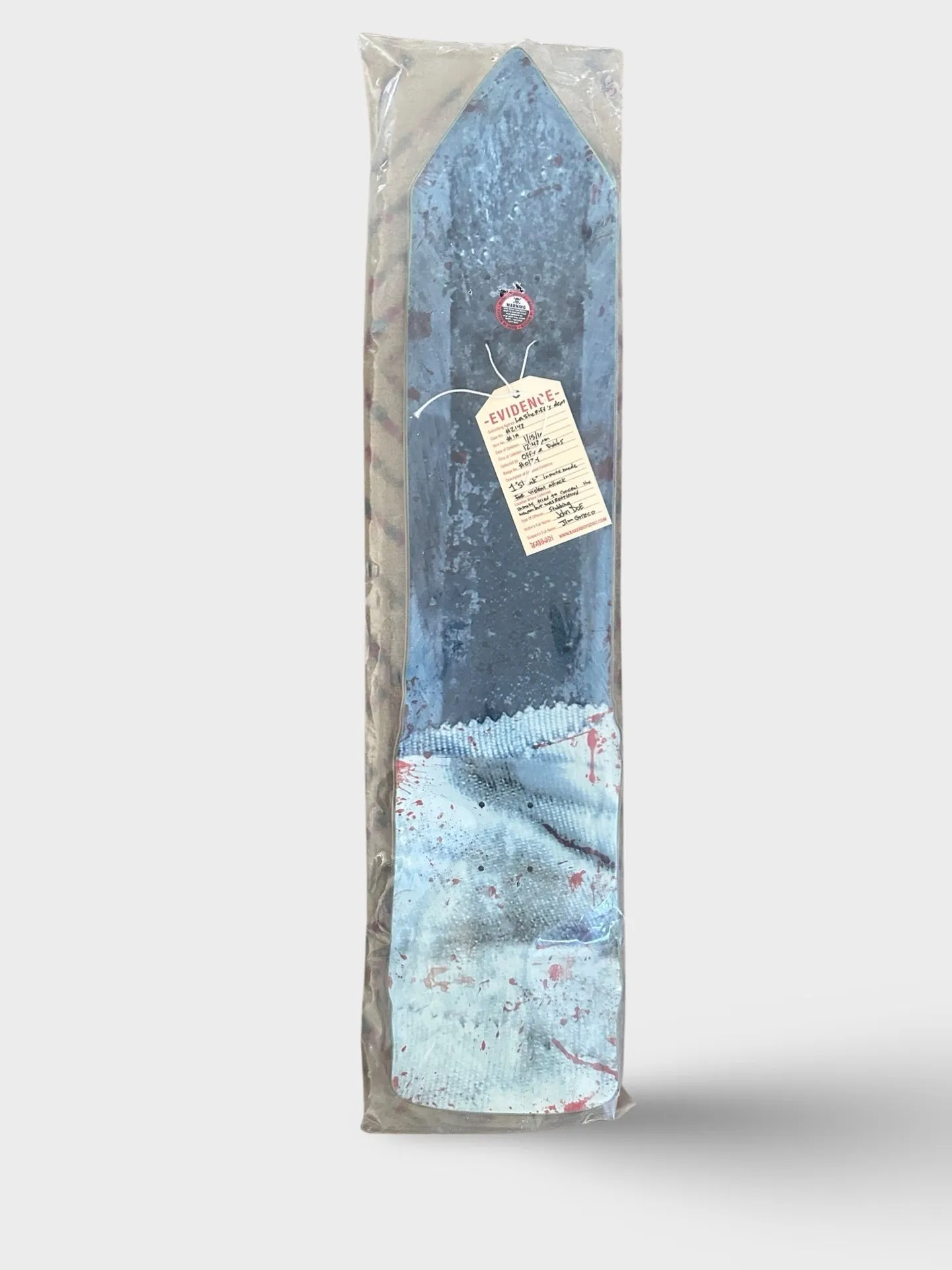 Jim Greco Deathwish Prison Shank shaped board