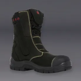 King Gee Bennu Rigger Steel Toe Safety Work Boots With Scuff Cap (K27174)
