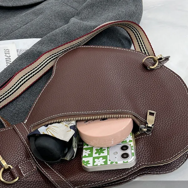 Kitten Shape Zipper Personality Crossbody Bag