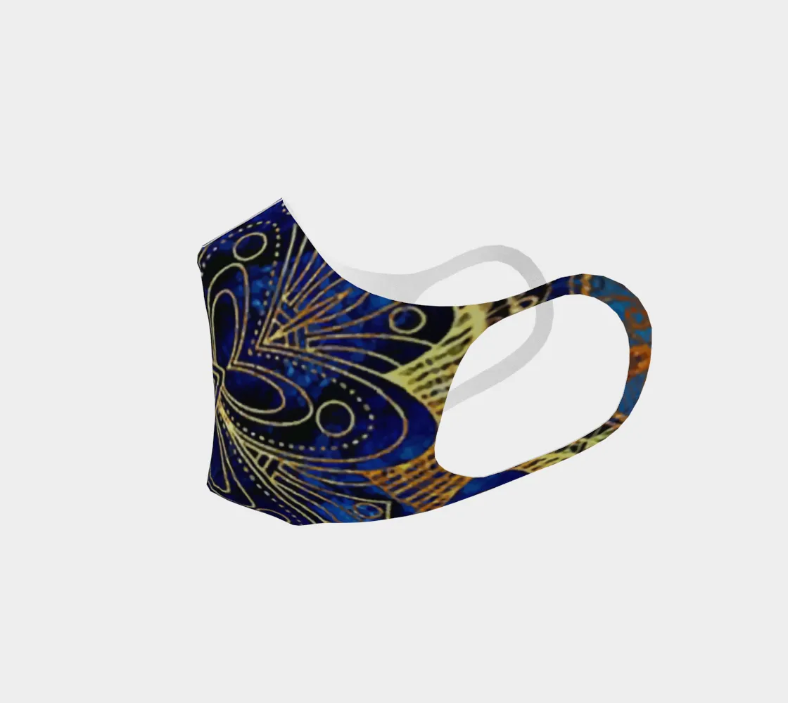 Lapis Gold 18 Poly Knit Mask