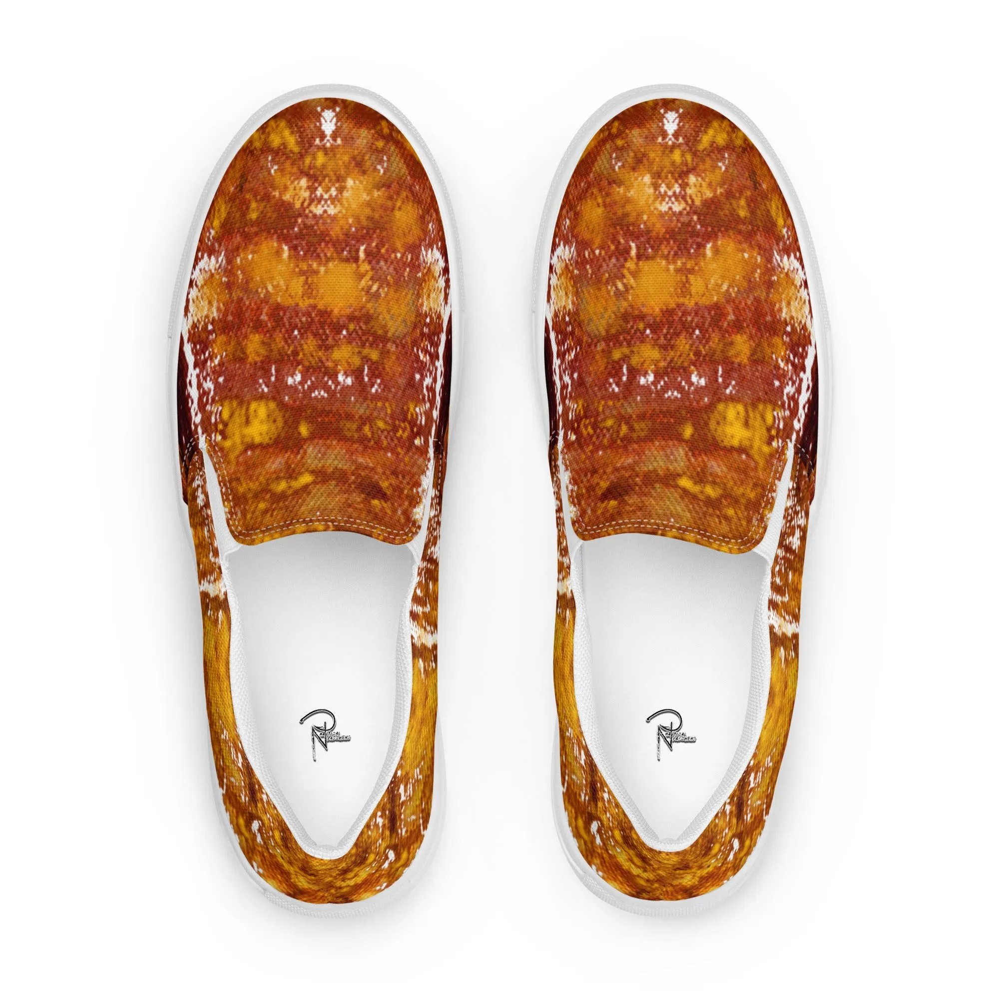 Lionfish Eliminator Womens slip-on canvas shoes