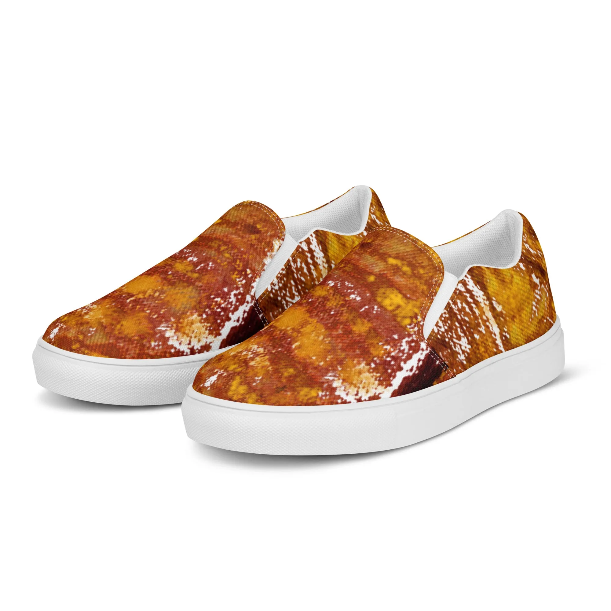 Lionfish Eliminator Womens slip-on canvas shoes