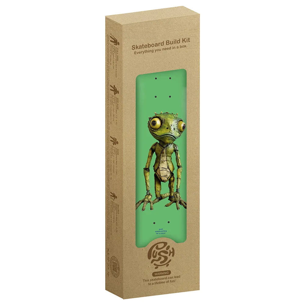 Lizard Guy Incomplete Skateboard 7.5
