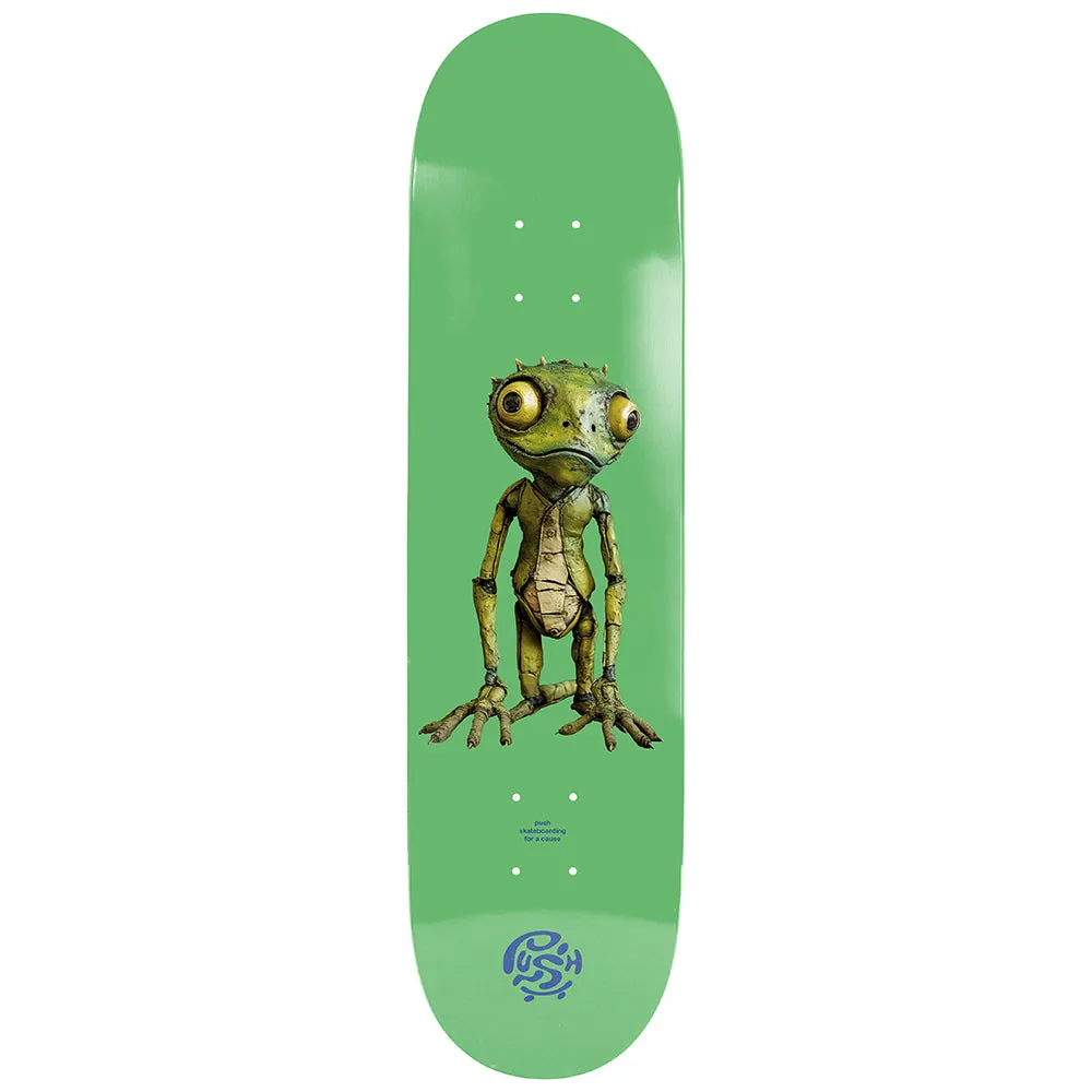 Lizard Guy Incomplete Skateboard 7.5