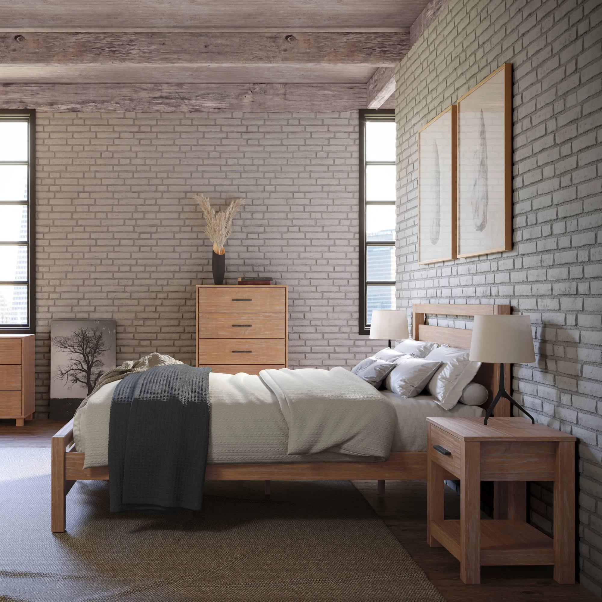 Loft Platform Bed