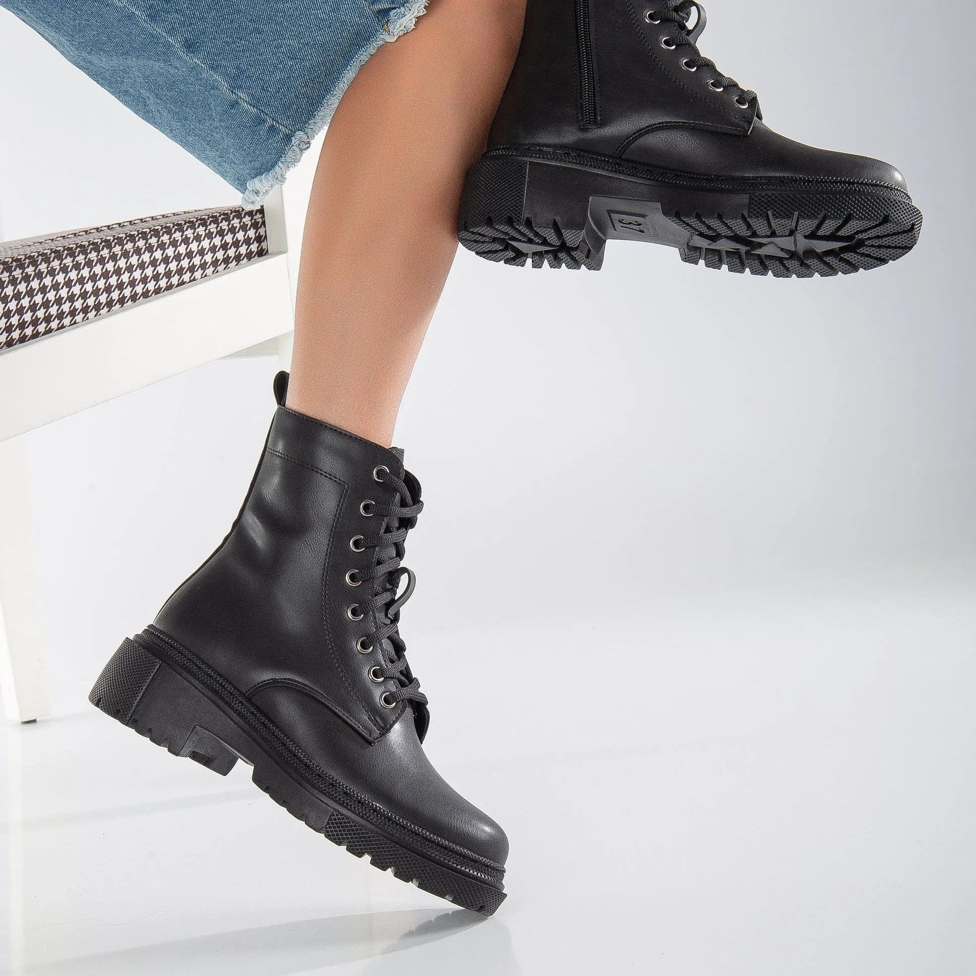 Mallory - Combat Boots