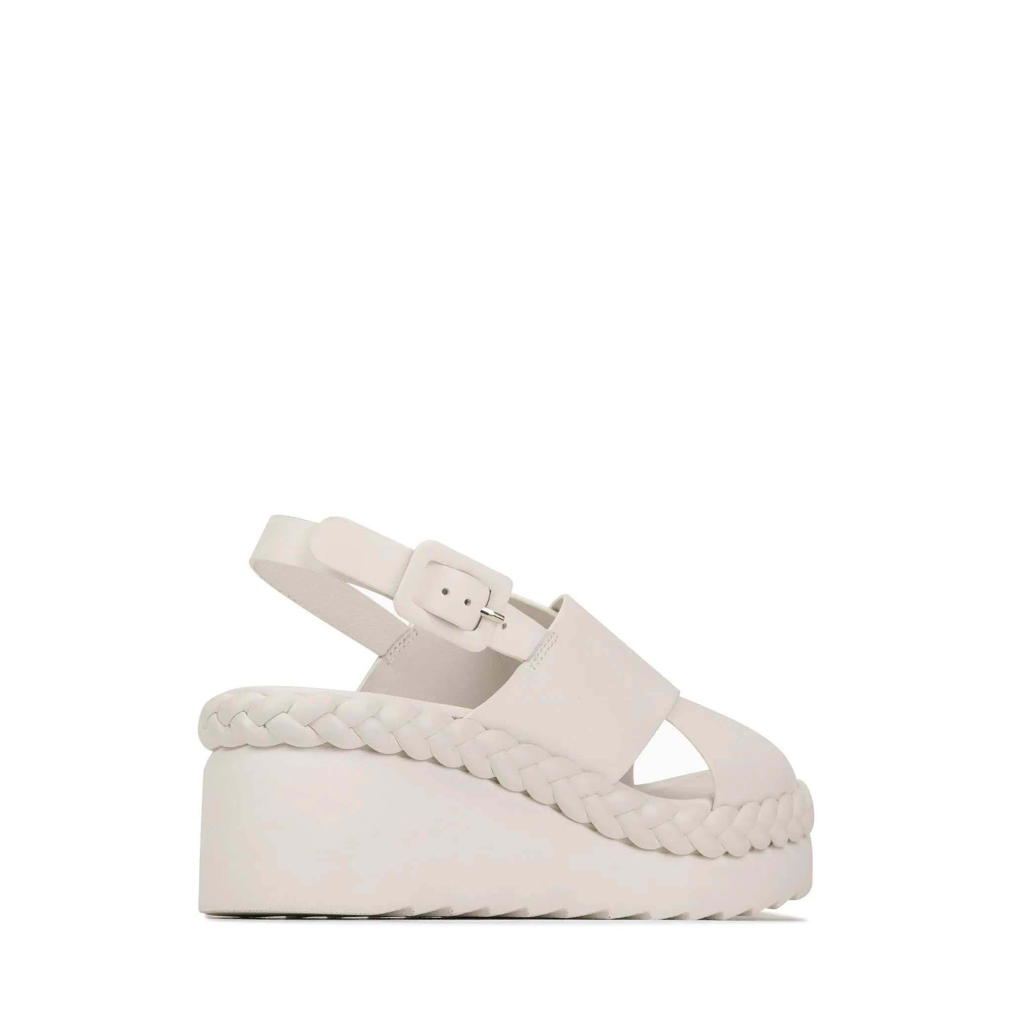 MELIA WEDGE SLIDE LEATHER