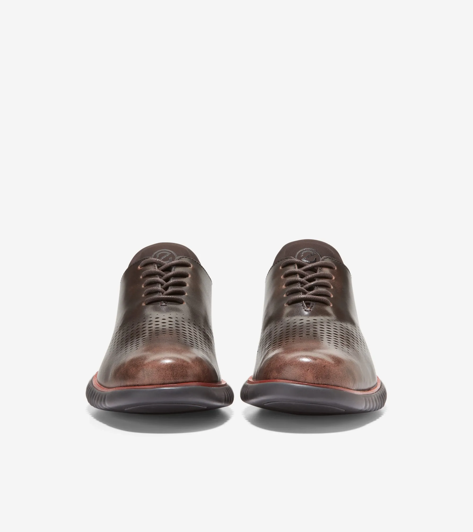 Men's 2.ZERØGRAND Lined Laser Wingtip Oxfords