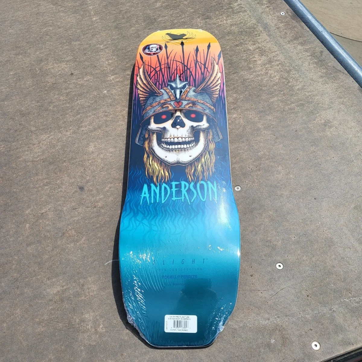 Powell-Peralta Flight Pro Shape 289 Andy Anderson Heron 8.45" Deck