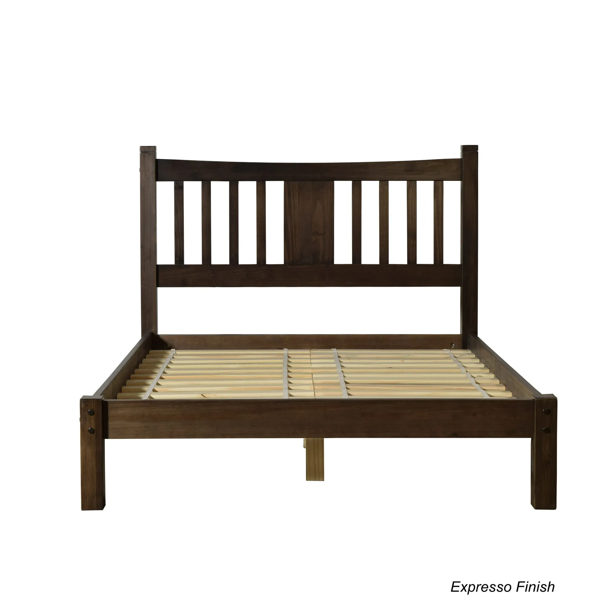 Shaker Slat Platform Bed