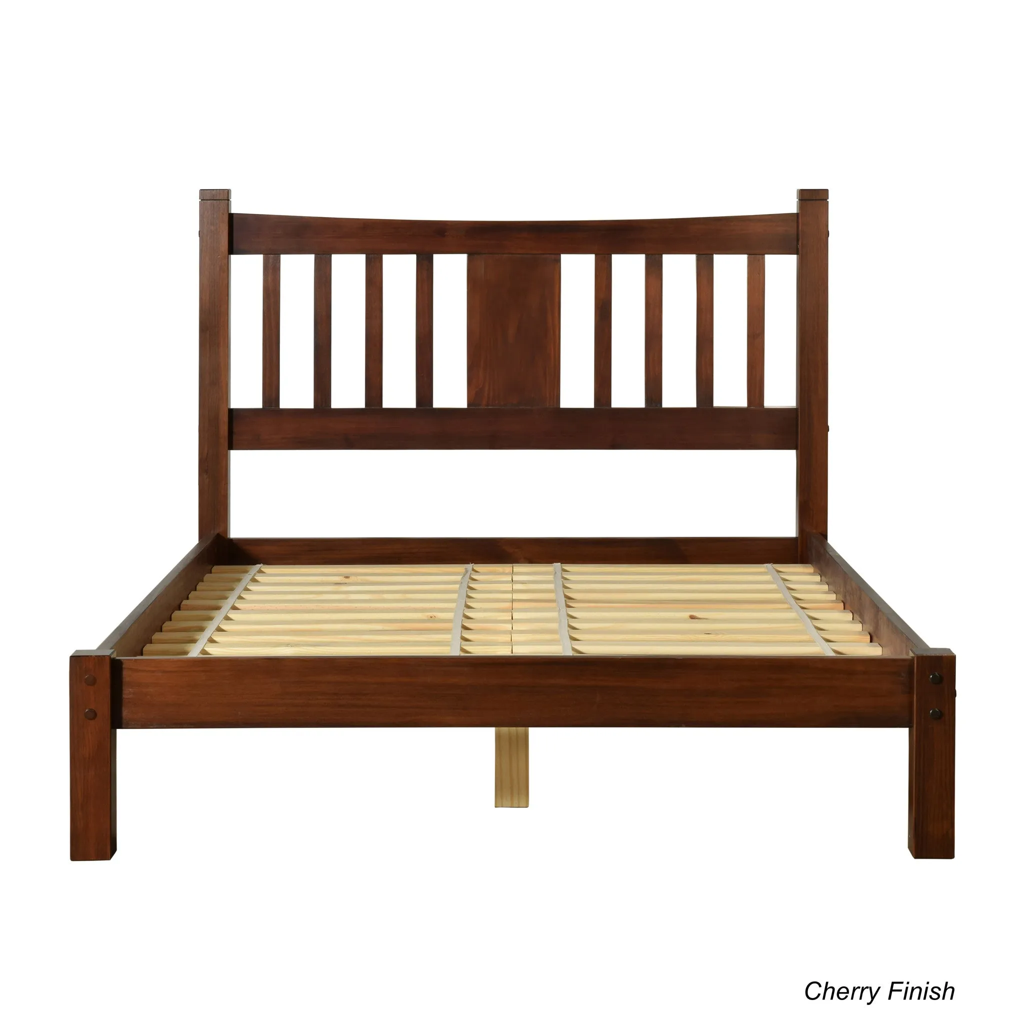 Shaker Slat Platform Bed