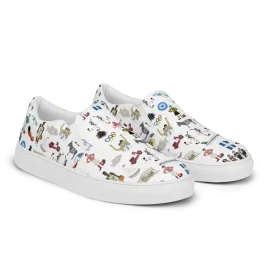 So You're Greek Womens slip-on canvas shoes