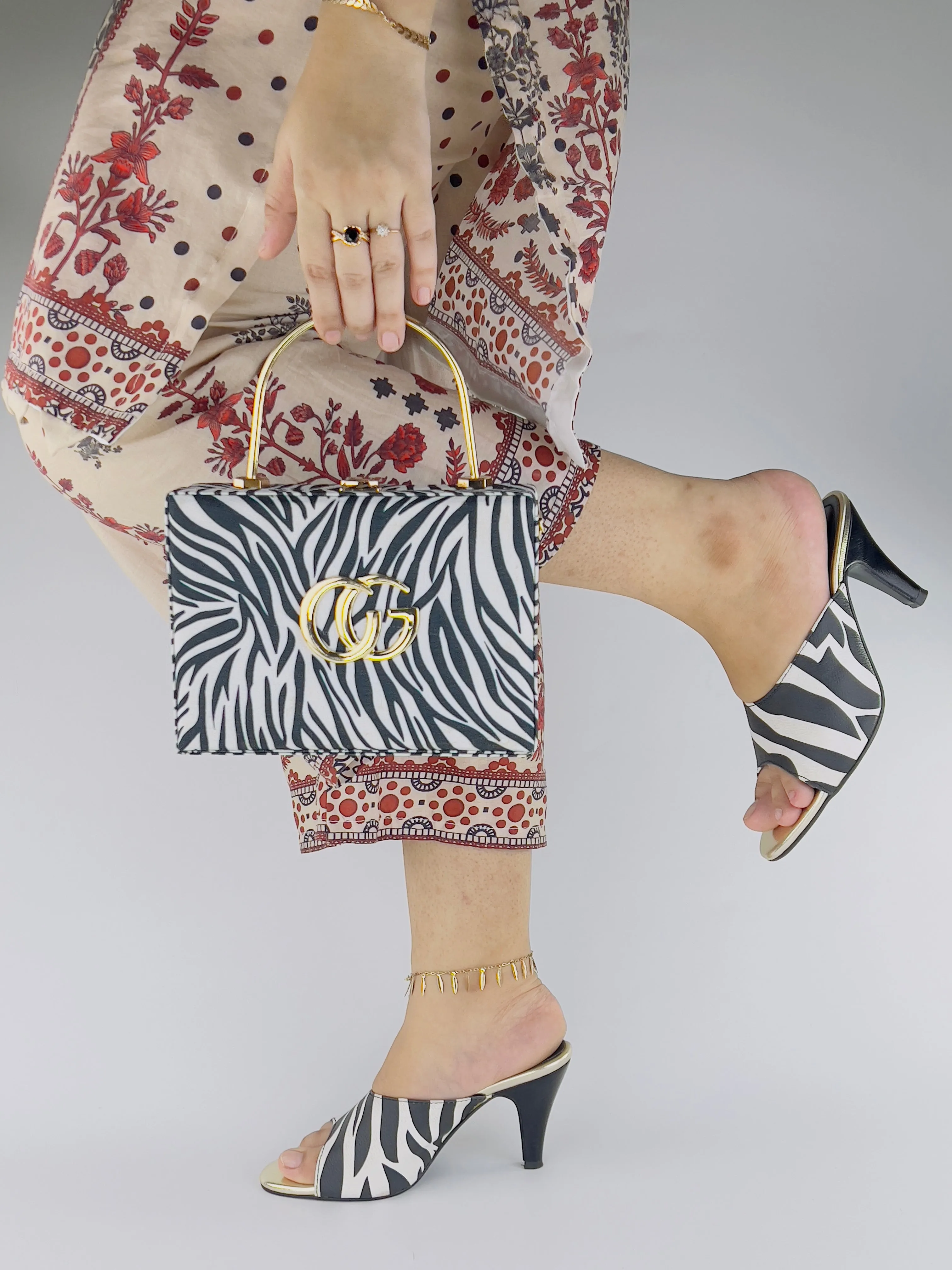Spunkz Zebra Heel