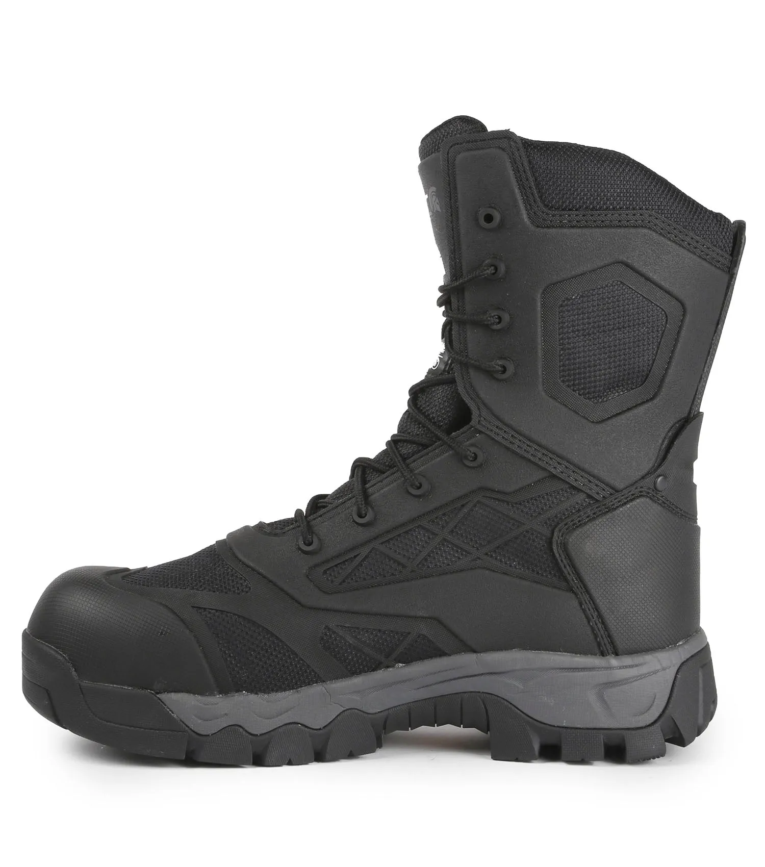 Stealth, Black | 8” Waterproof Work Boots | TC4  Vibram Outsole