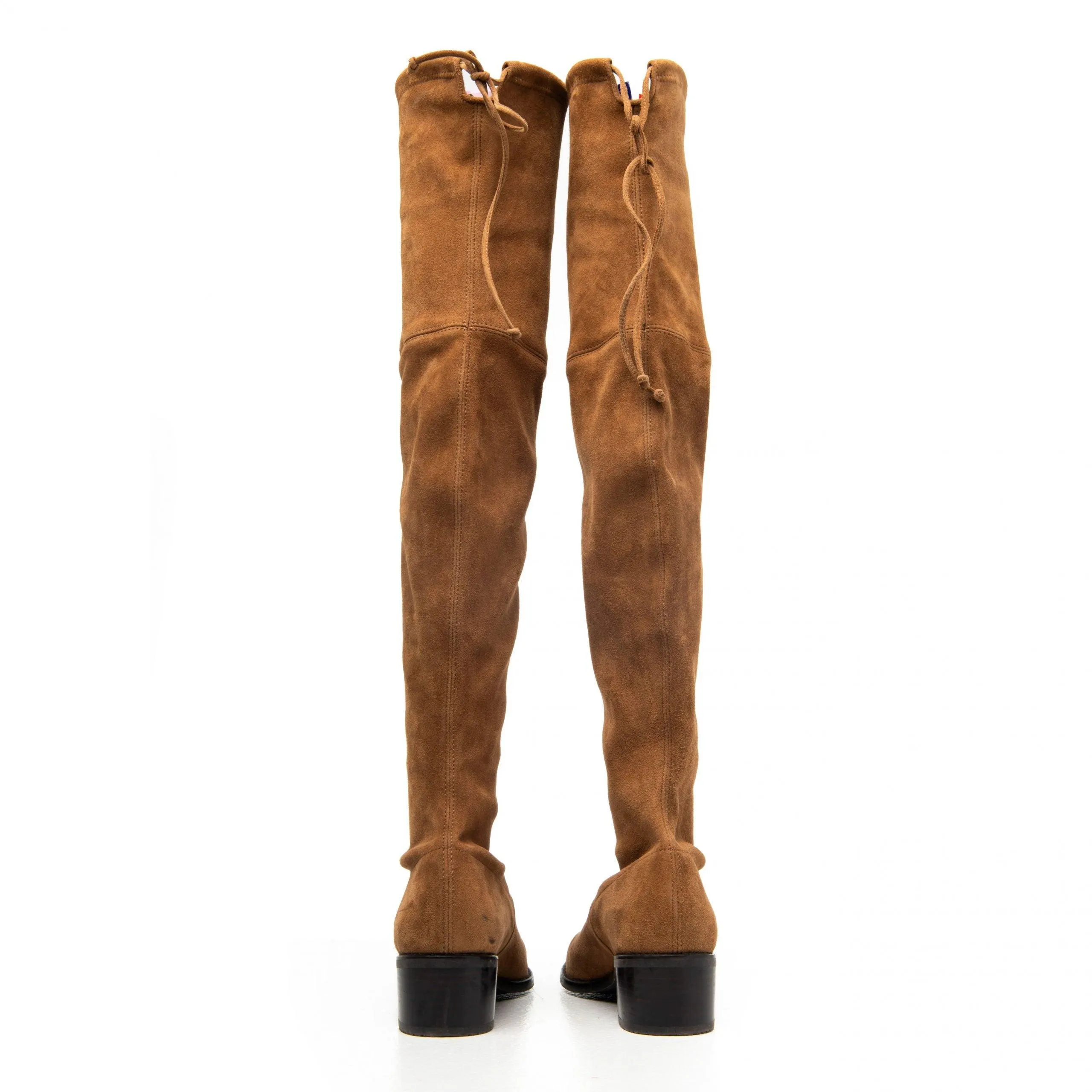 Stuart Weitzman Brown Midland Boots 7