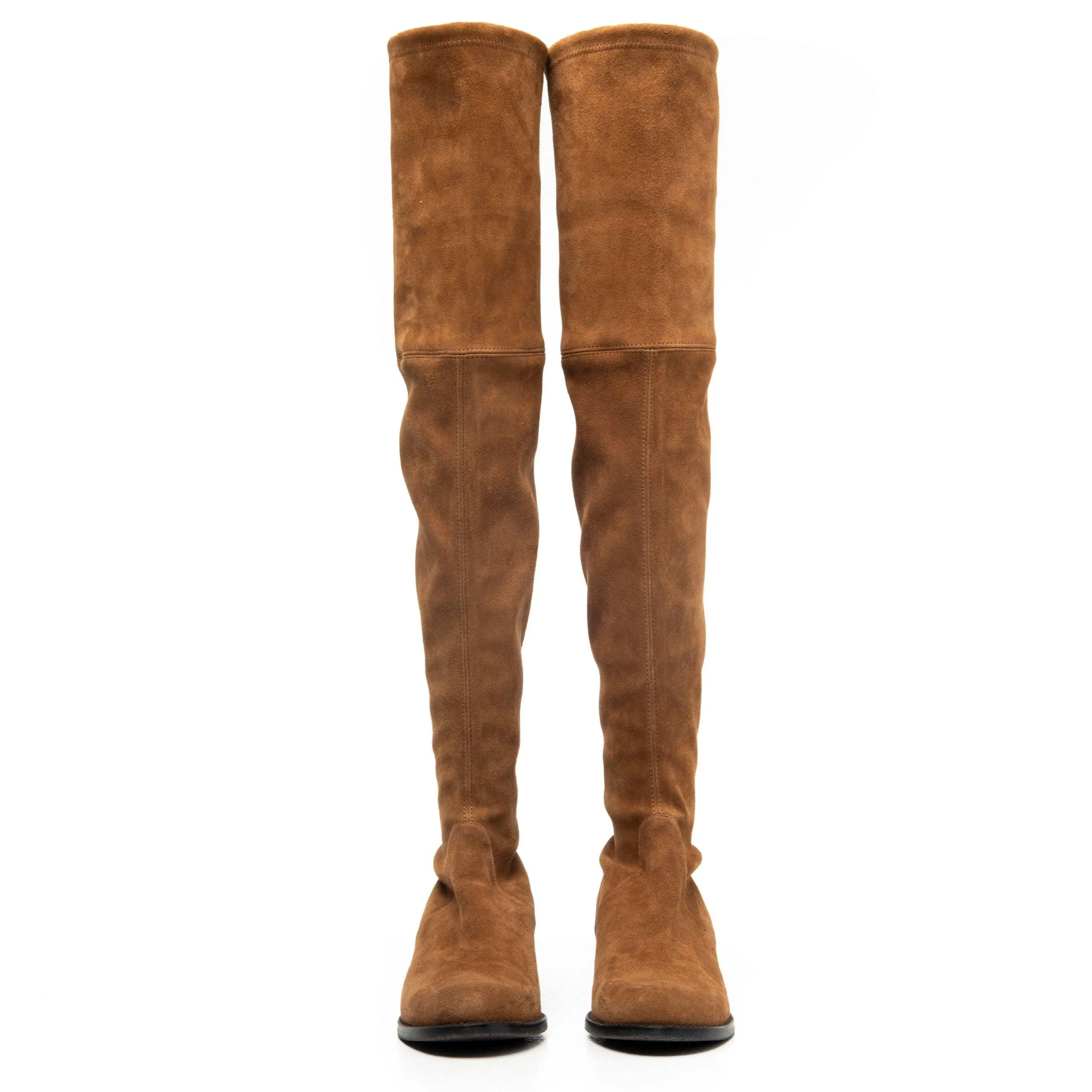 Stuart Weitzman Brown Midland Boots 7