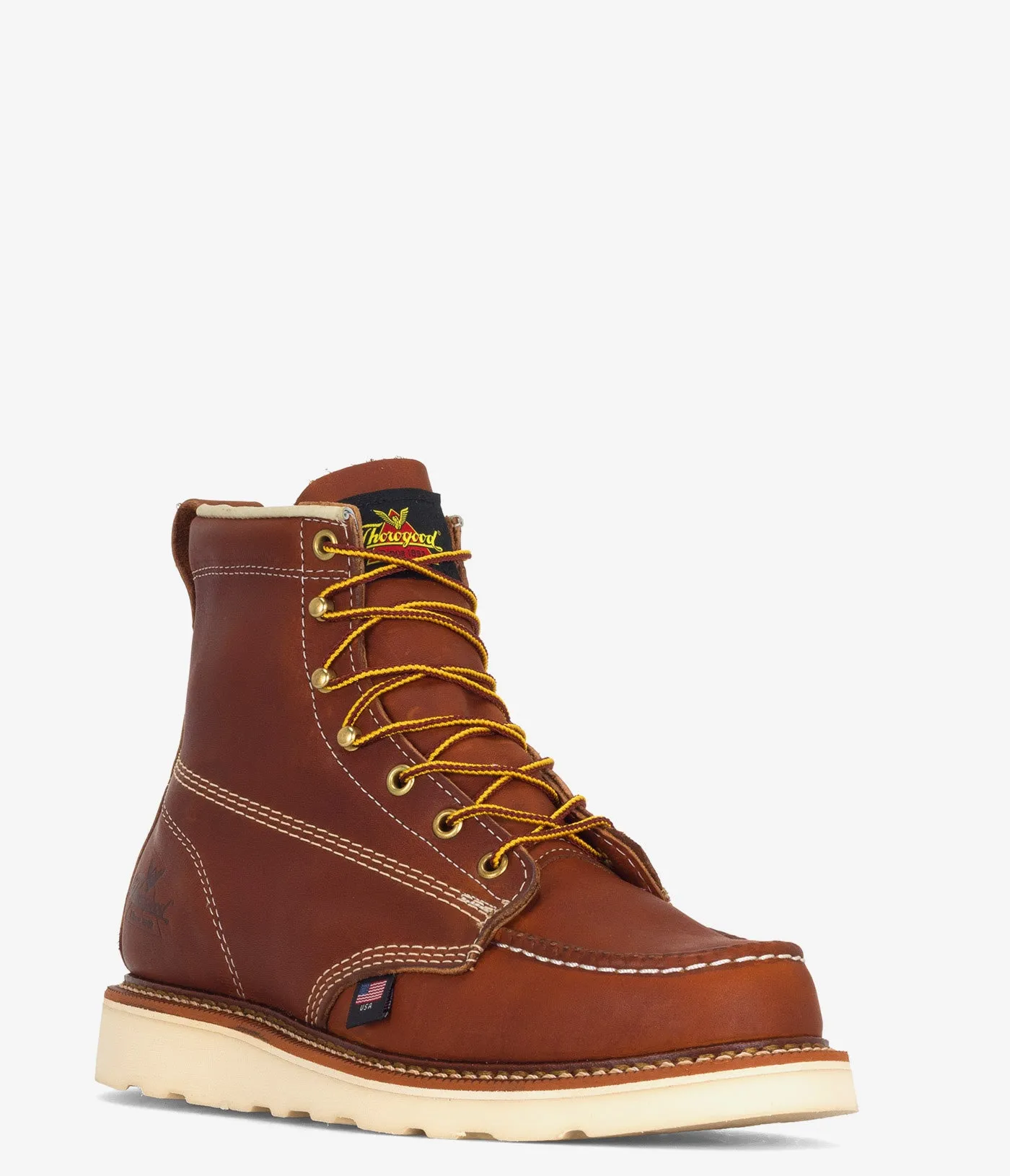 Thorogood American Heritage 6" Moc-Toe Soft Toe Boot - Men