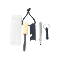 Upgrade Survival Fire Starter Kit with Steel Ferrocerium Rod