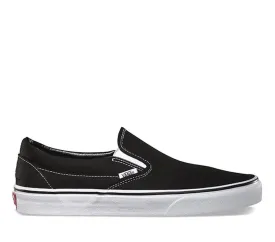 VANS CLASSIC SLIP ON BLACK/WHITE