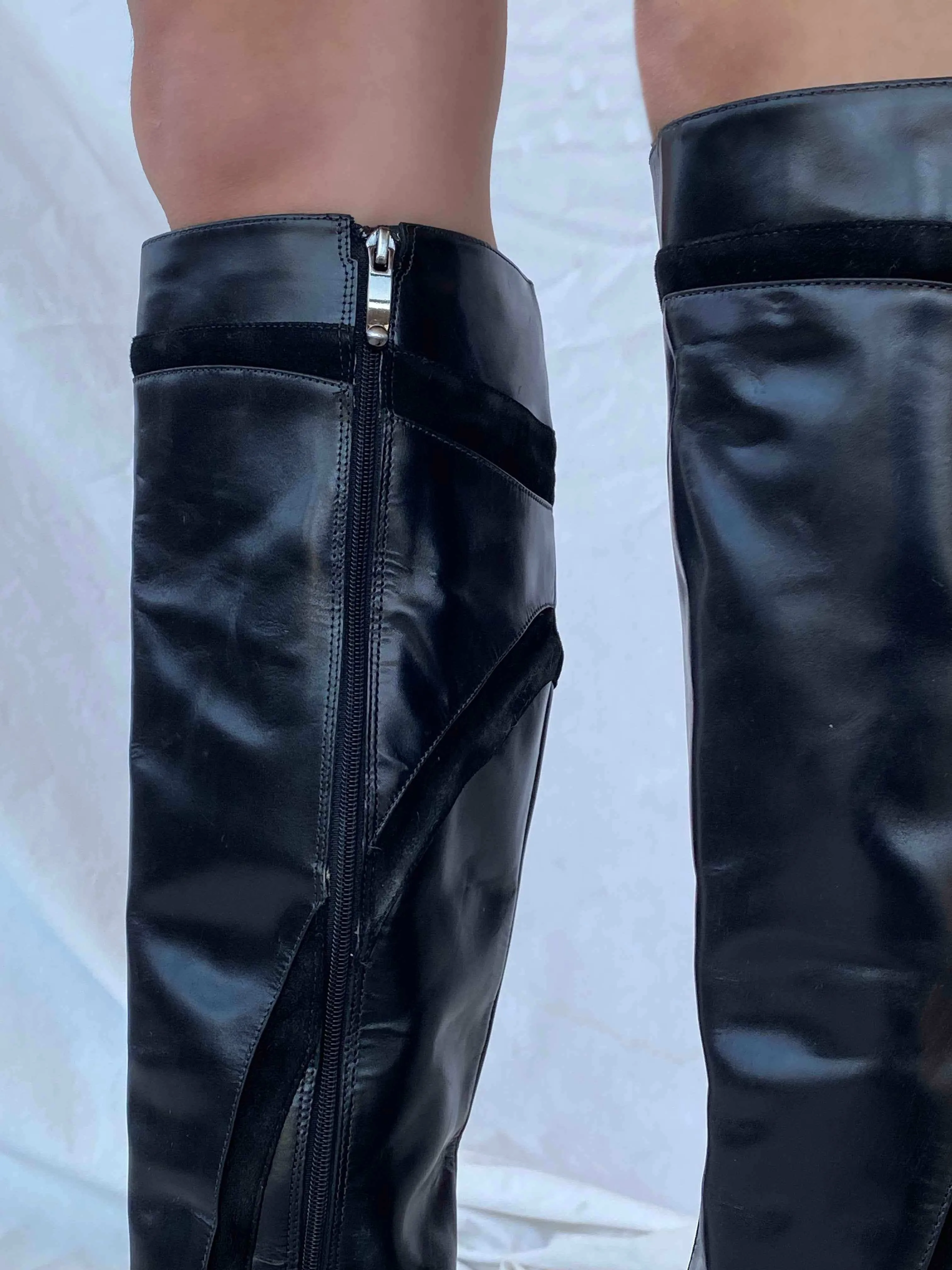 VIA SPIGA Leather Boots