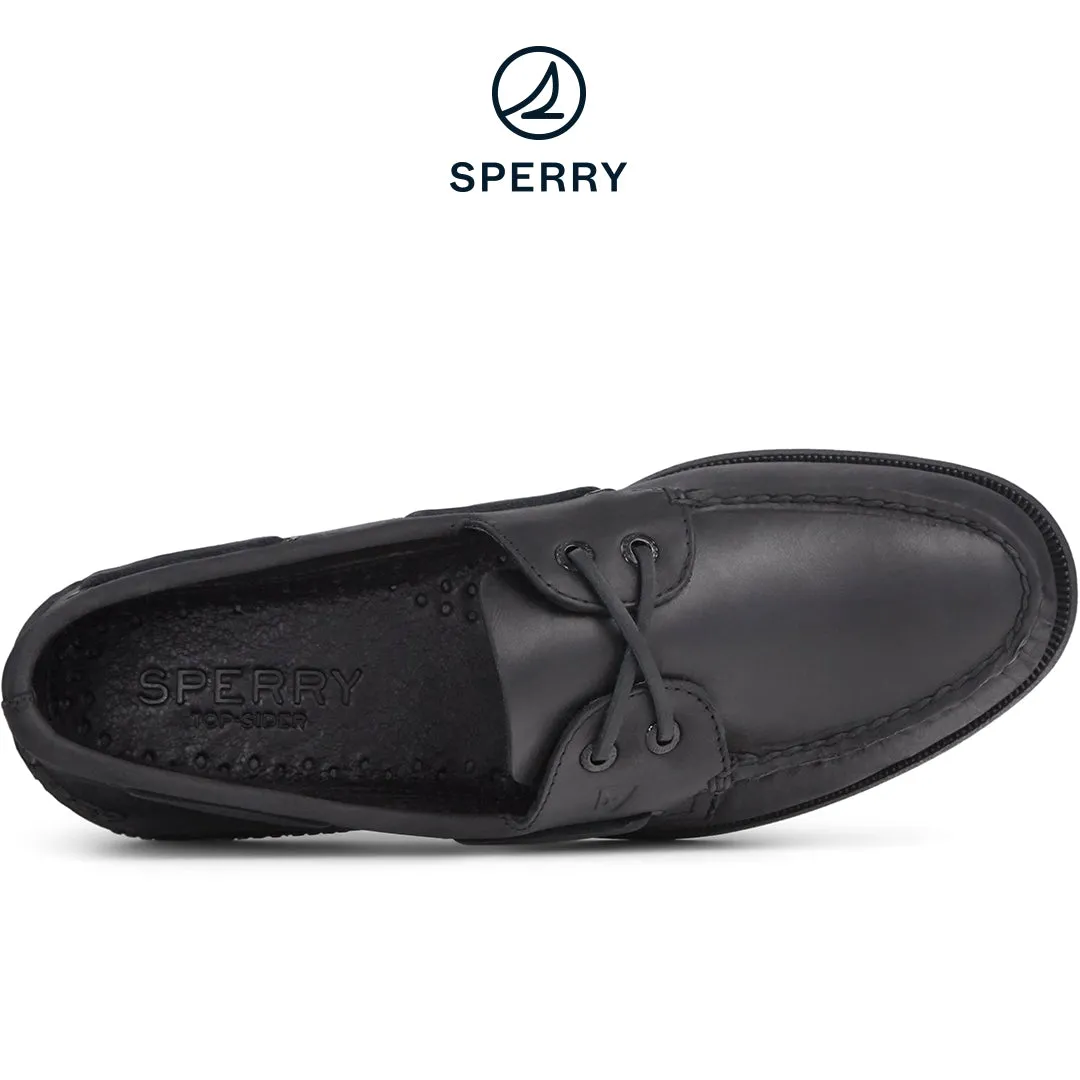 Women's Authentic Original  2-Eye Boat Shoes -Black (08369812)
